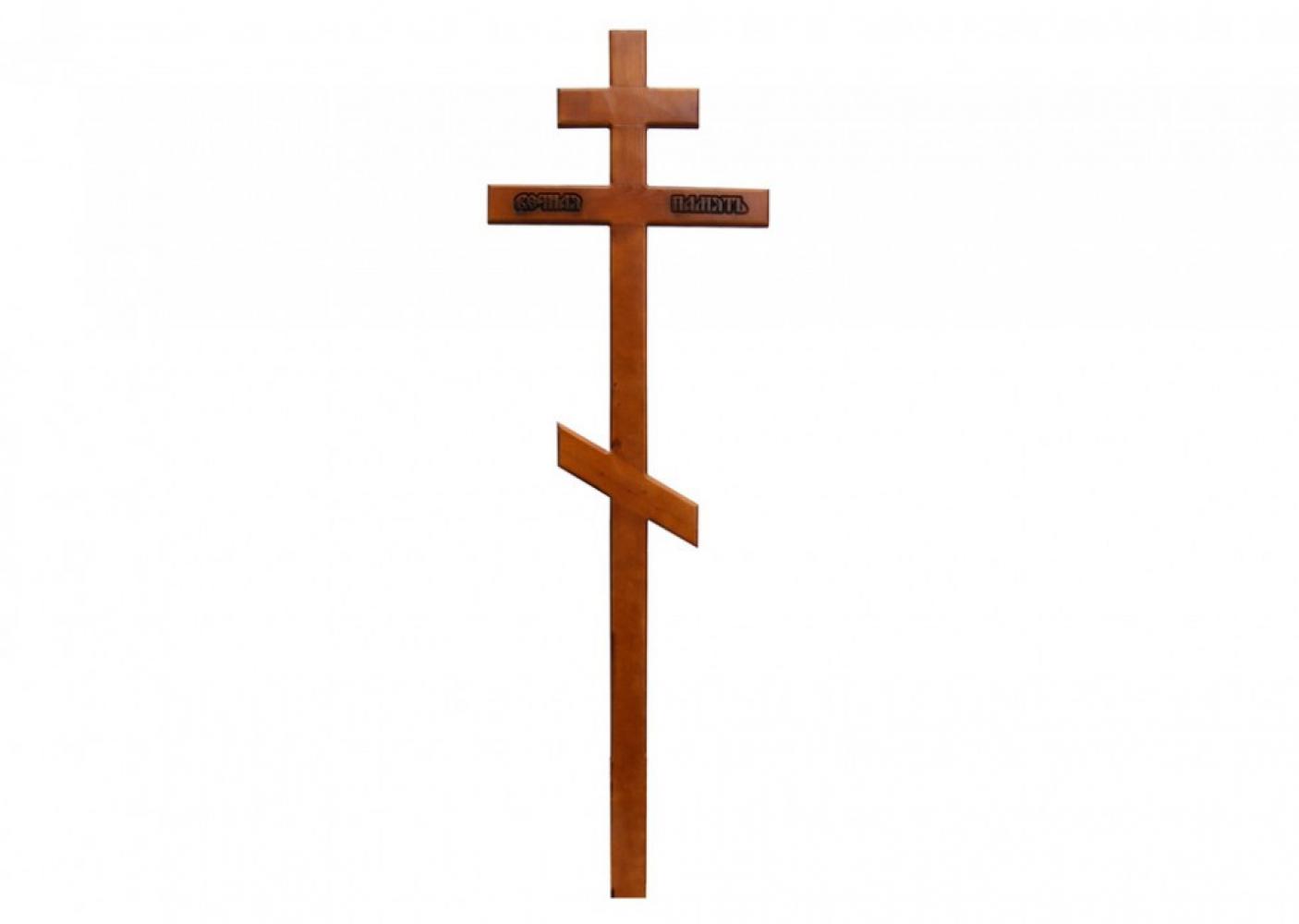 Как сделать крест на могилу
